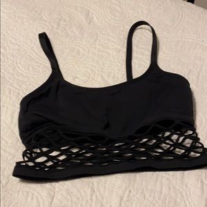 Black bralette